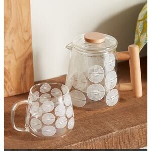 "Tea For One" set from the Jen Hewett Collection at World Market birch handle